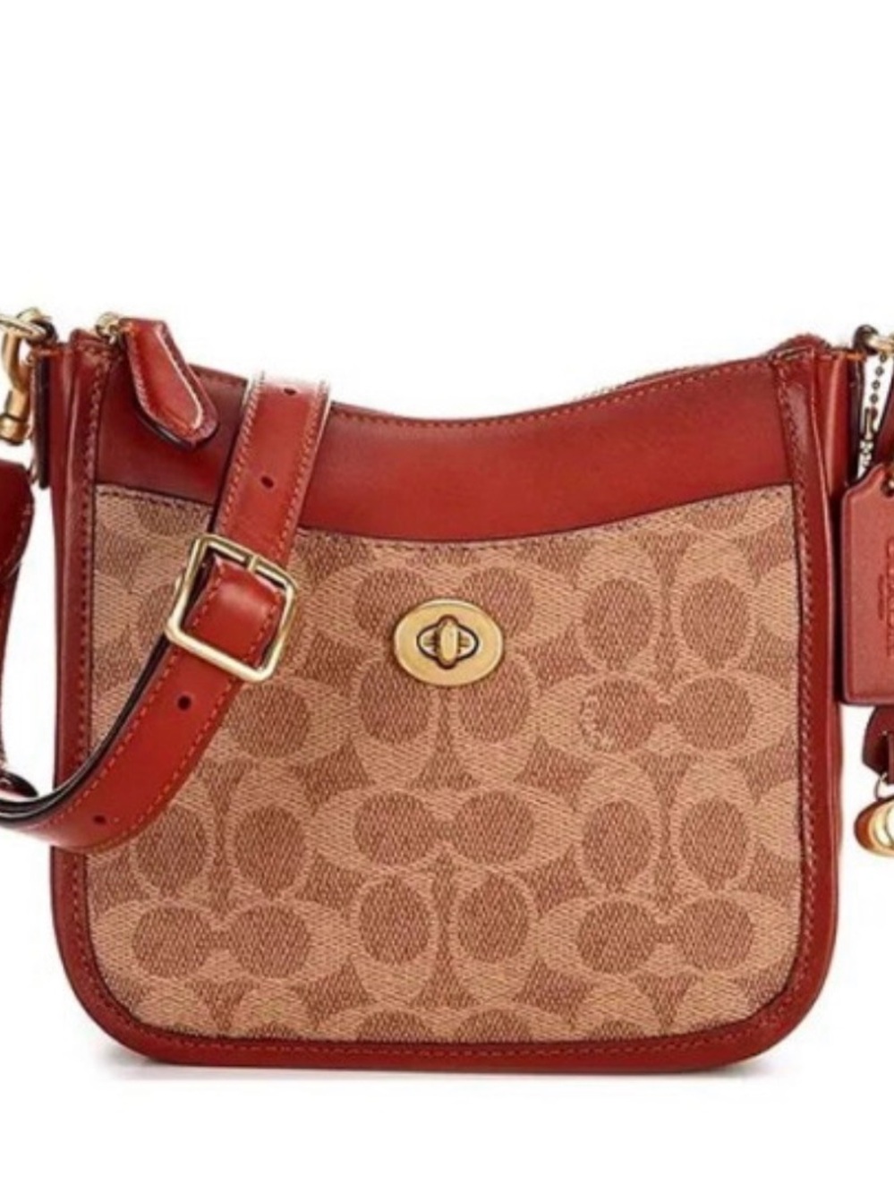 Coach Ergo Shoulder Bag Shoulder Bag Brown & Tan